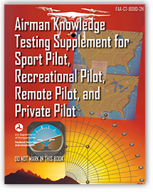 Airman Knowledge Testing Supplement for Sport Pilot, Recreational Pilot and Private Pilot<br />FAA-CT-8080-2H