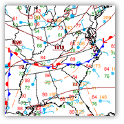 Surface Analysis Charts