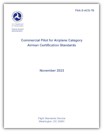 Commercial Pilot – Airplane Airman Certification Standards<br />FAA-S-ACS-7B
