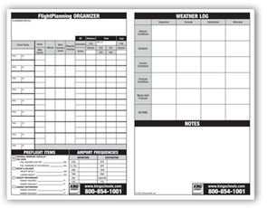 Navigation Log Form IFR