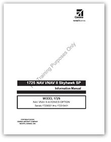 172S NAV I/NAV II Skyhawk SP NAV I/NAV II Avionics Option<br /><span class="libraryItemSubTitle2">Serials 172S8001 thru 172S10431</span>