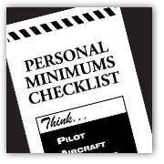 Personal Minimums Checklist