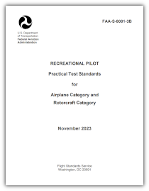 Recreational Pilot Practical Test Standards for Airplane<br />FAA-S-8081-3B